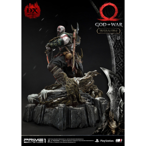 God of War Statue Kratos & Atreus Werjsa Deluxe